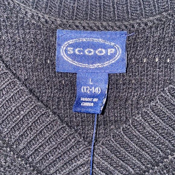 Scoop Black Mermaid Style Sleeveless Sweater Dress - Picture 6 of 7